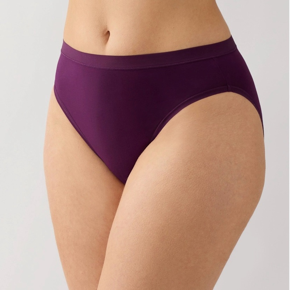 Wacoal Understated Cotton Hi-Cut